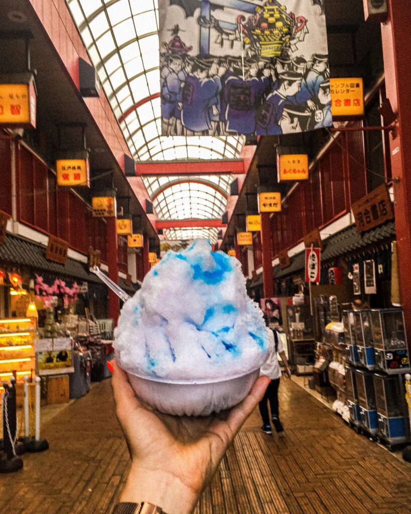 Kakigōri  Japonia lody deser