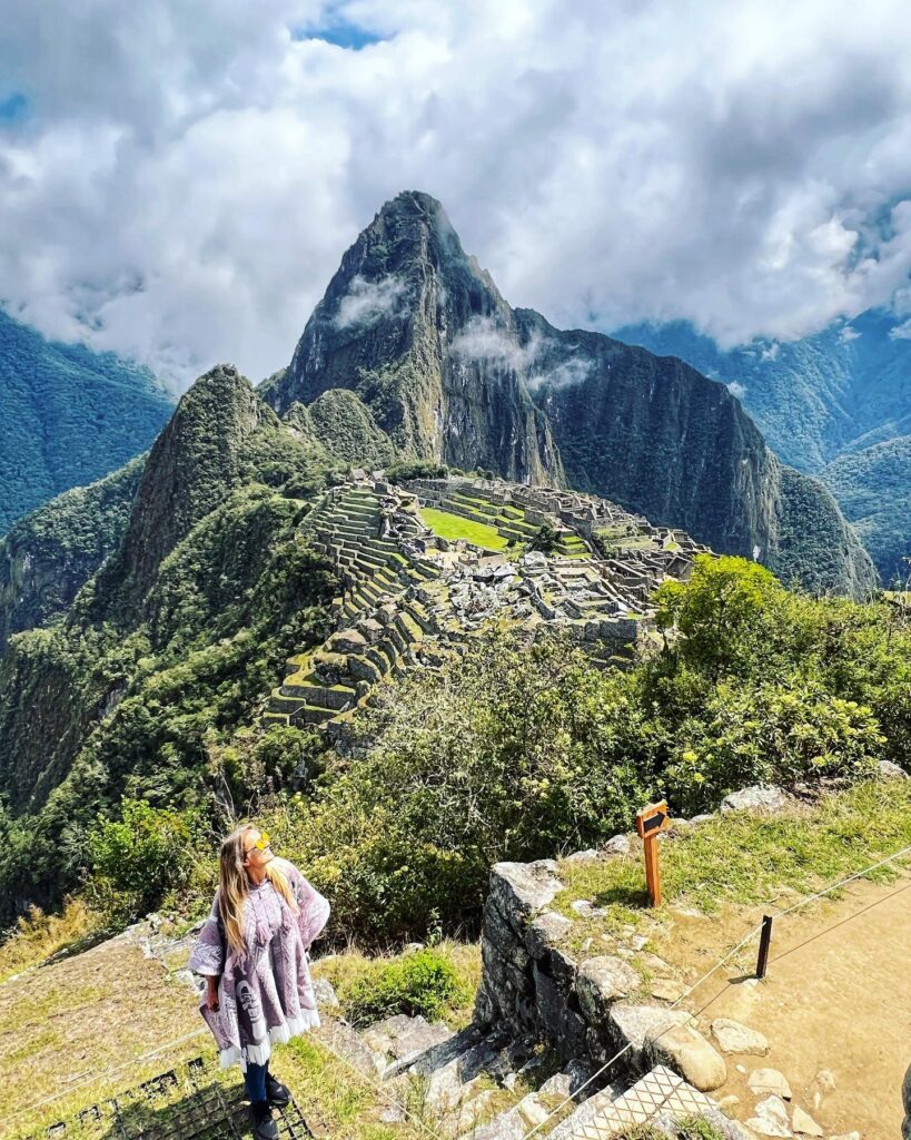 Machu Picchu widok na cytadele