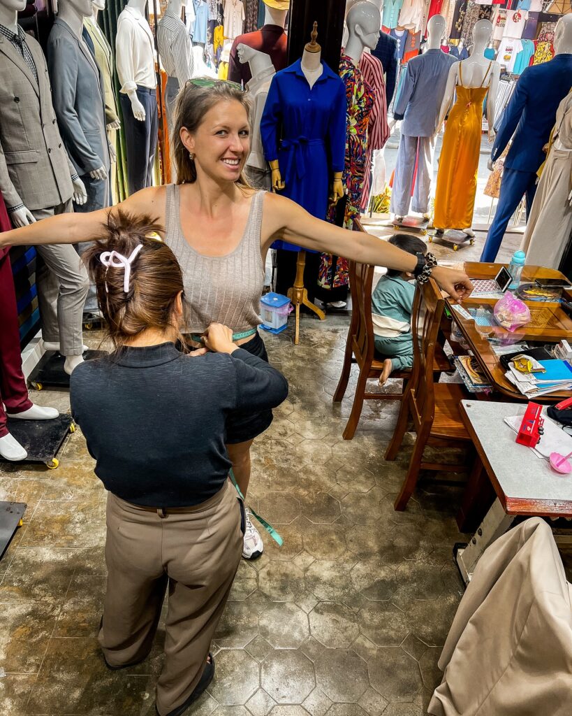 Hoi An wizyta u krawcowej