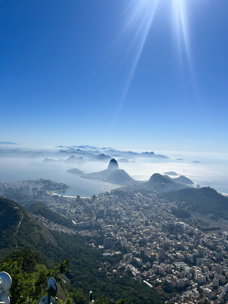 Rio de Janeiro, Corcovado, widok