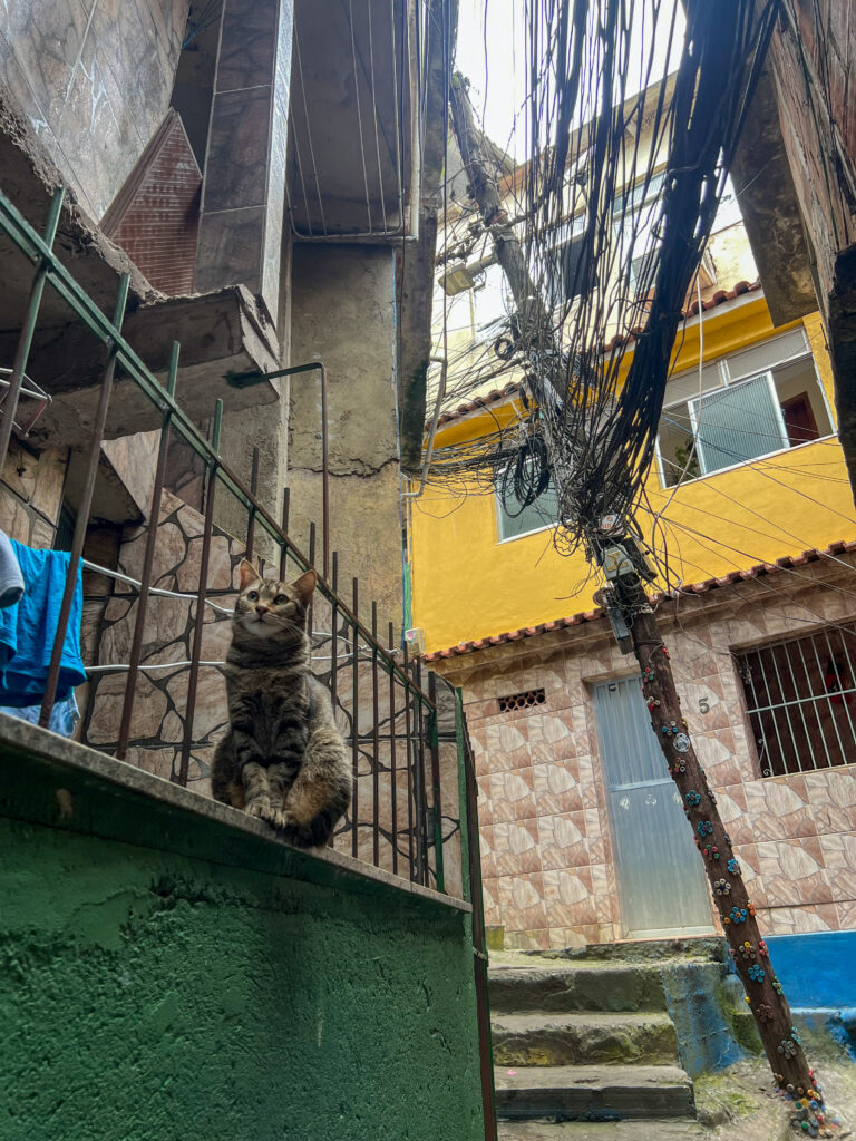 Rocinha, budynki, Rio de Janeiro, favela