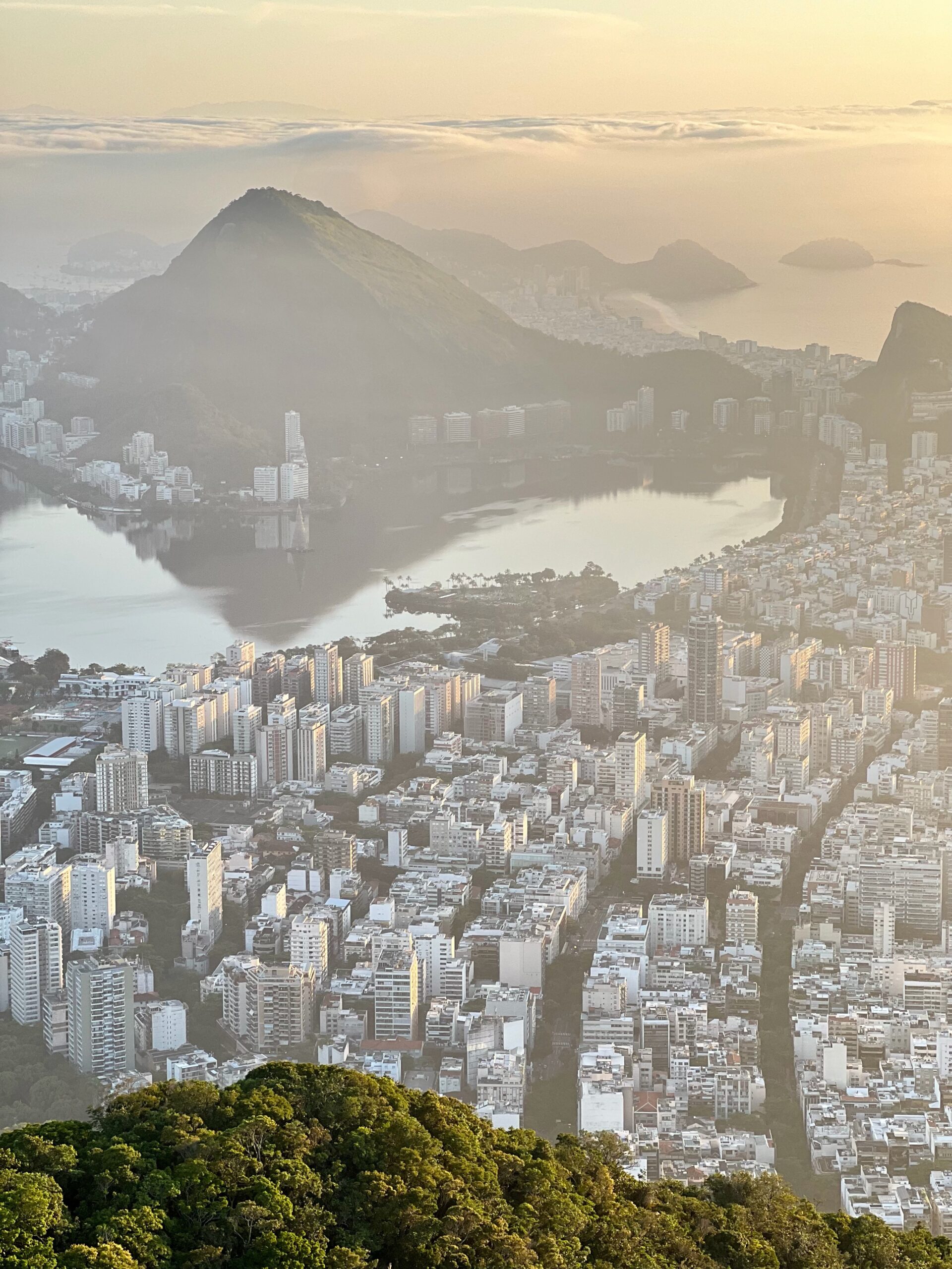 Morro Dois Irmãos, Rio de Janeiro, wschód Słońca